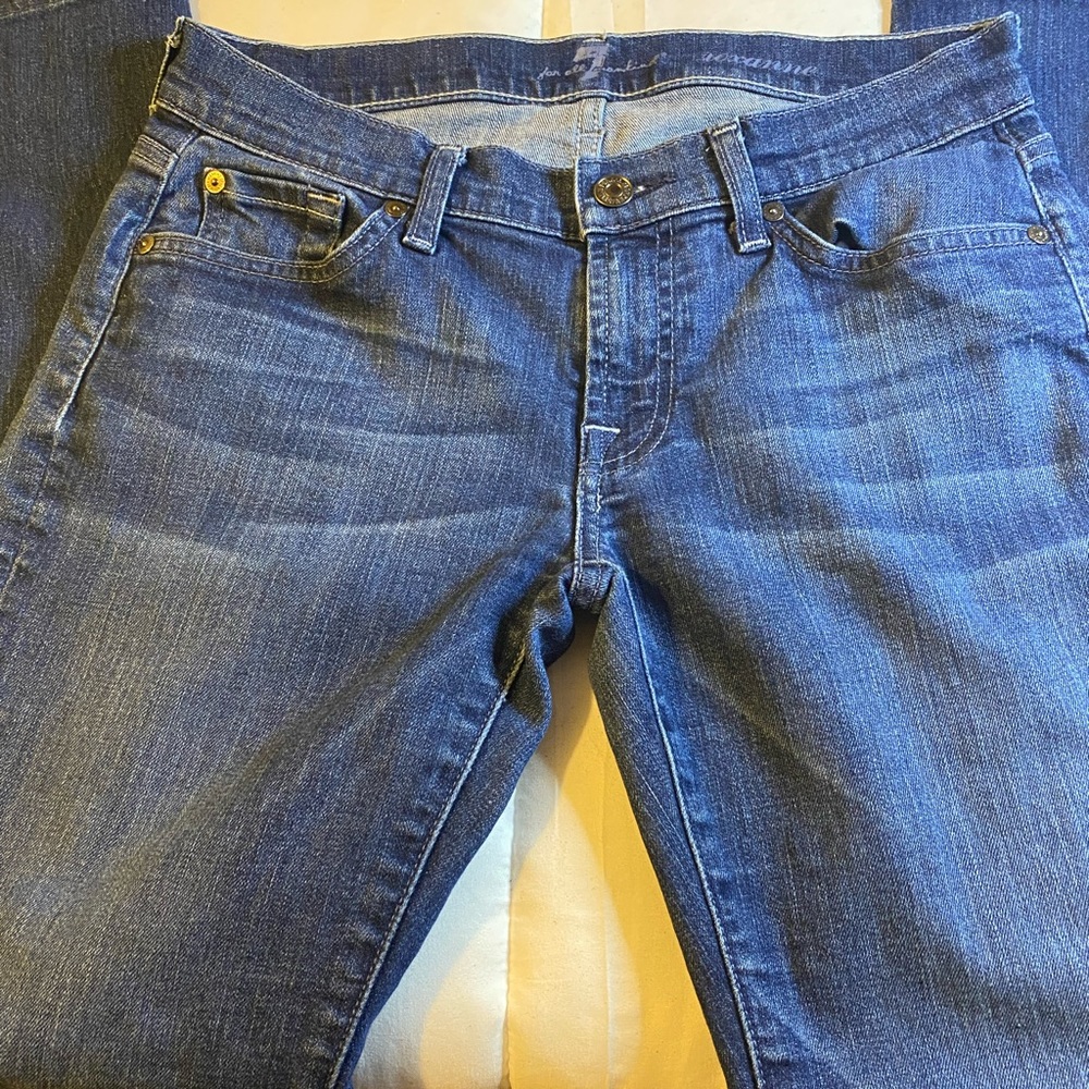 7 for all mankind Roxanne skinny jeans size 28